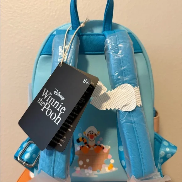 Loungefly Tigger Bubble Bath Backpack - Orange, Blue, Brown - Picture 2 of 2